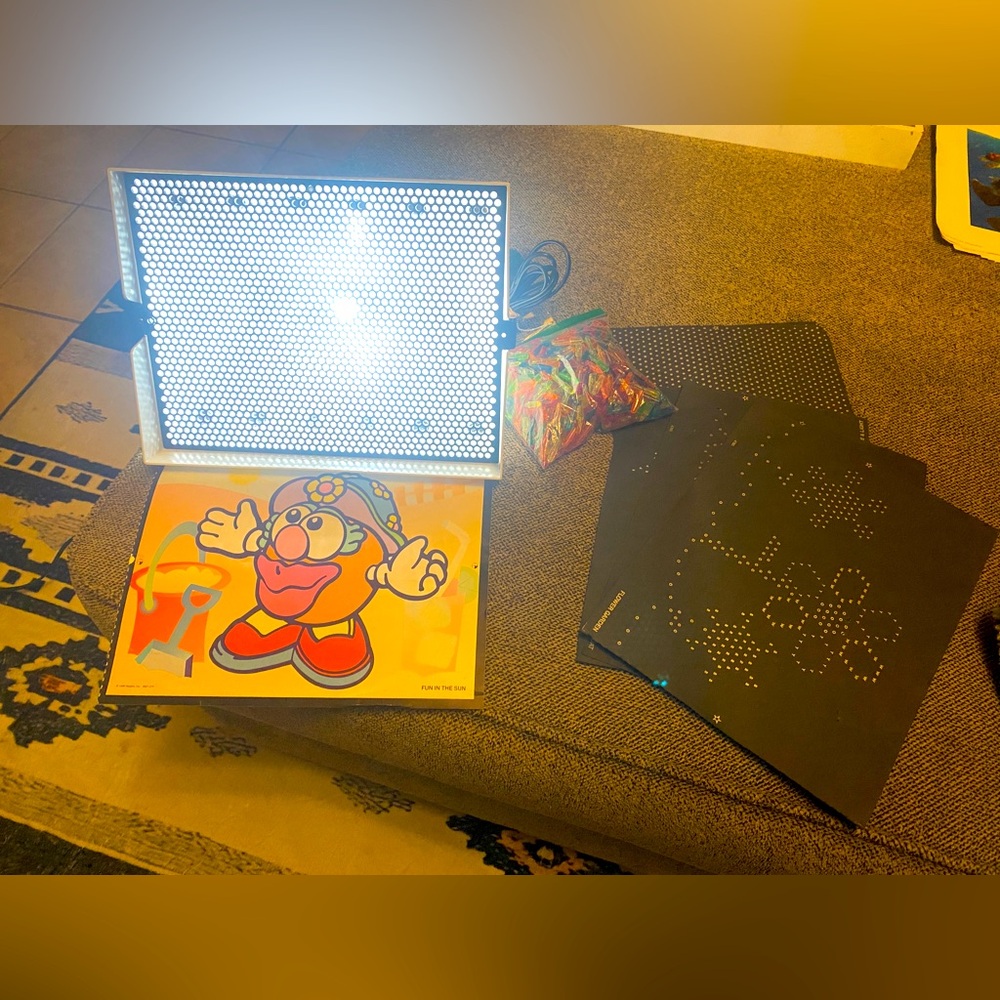 90s Mr Potato Head Light Bright